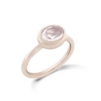 Anello Fiore Roberta srl Donna Pop in Oro rosa Quarzo FA4402R60